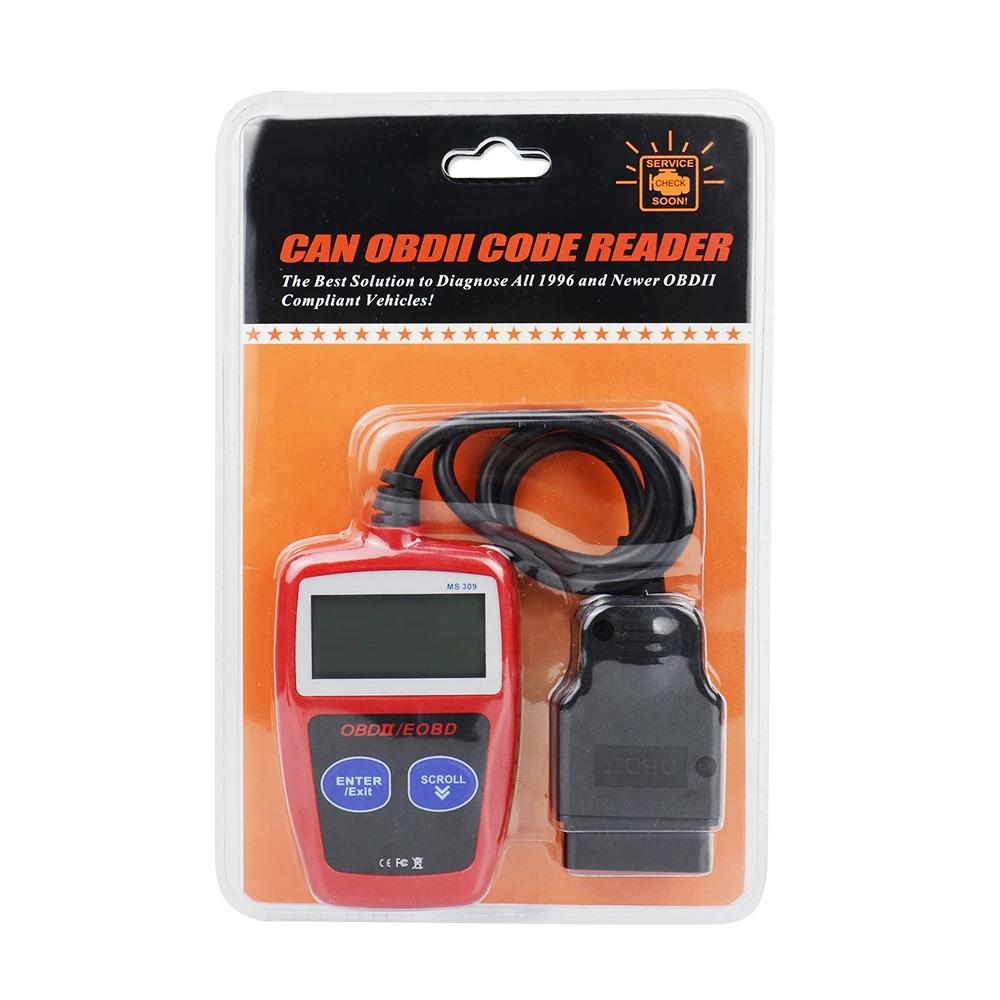 OBD2 MaxiScan CAN  ڵ , EOBD II  , MS309 KW806 ڵ ĳ, PK OM121 AD310 MS300